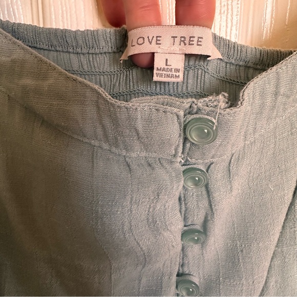 Size large. Brand Love tree. Dusty blue color - Picture 3 of 5
